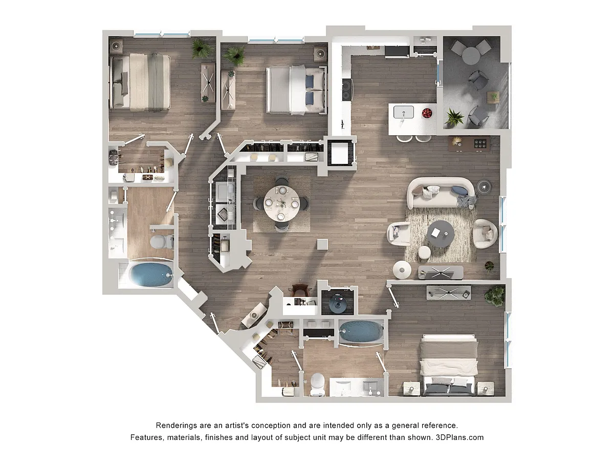 Floor plan Solis - Renovated