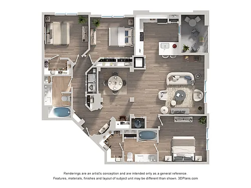 Floor plan Solis - Renovated
