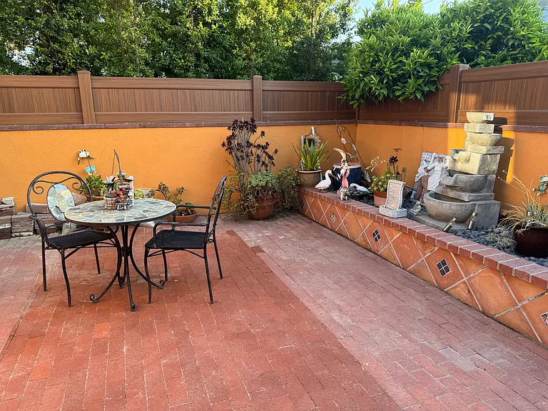 Patio area