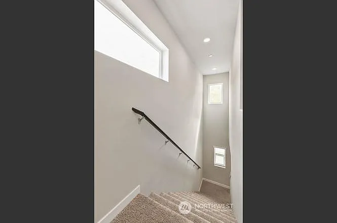 Staircase Leading to Private Upper Level