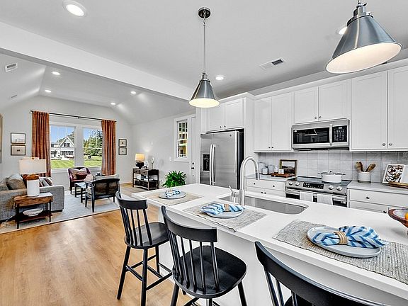 Model Kitchen and Living Room