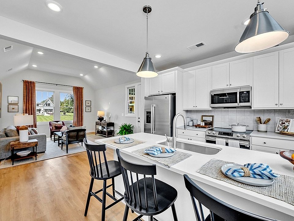 Model Kitchen and Living Room