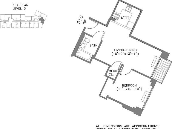 2nd image of 8655 Broadway APT 510