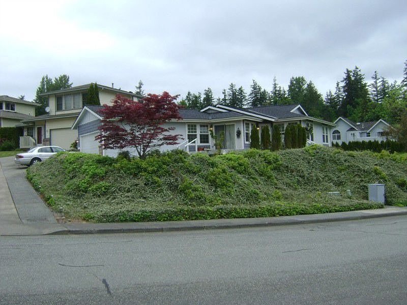 Stand alone condo on corner lot with level grass yard