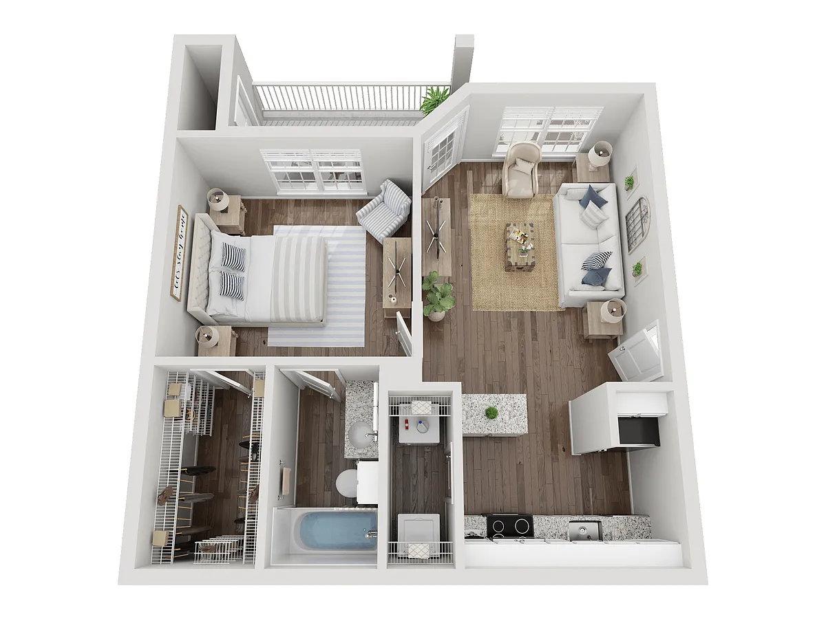 Floor plan A1