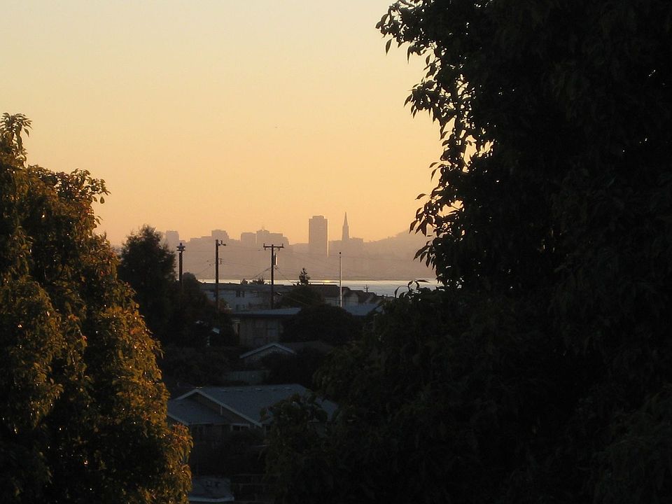 SF view from balcony