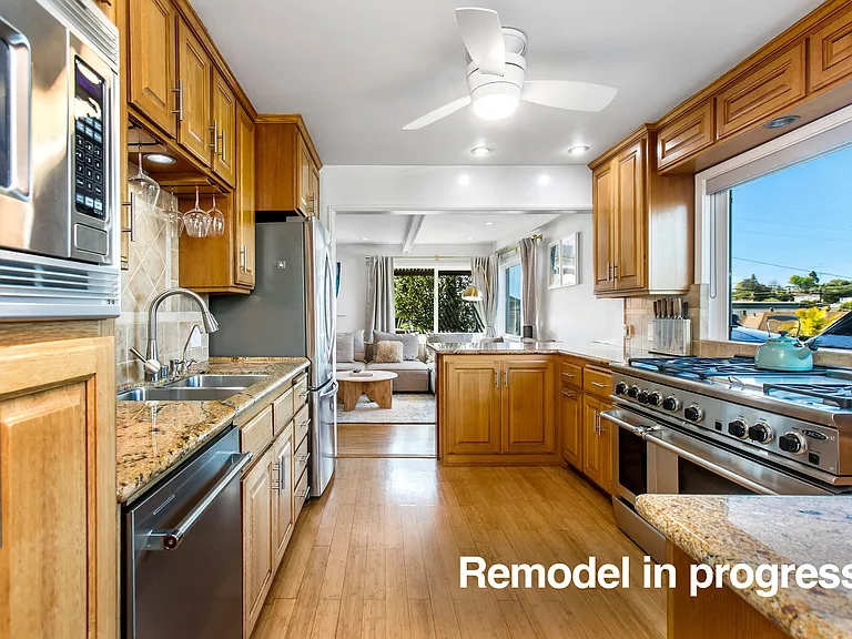 Remodel in progress, will be complete by move in date.