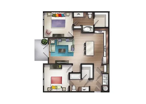 Floor plan Ashland