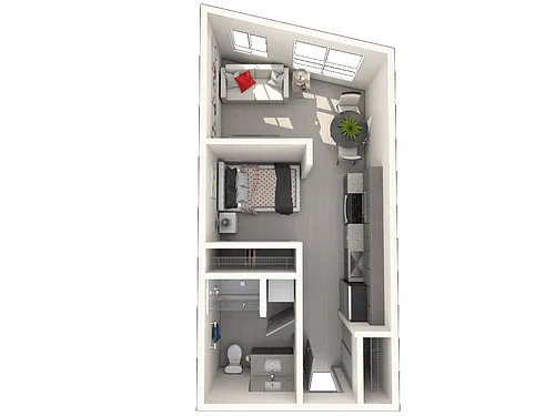 Floor plan Railcar