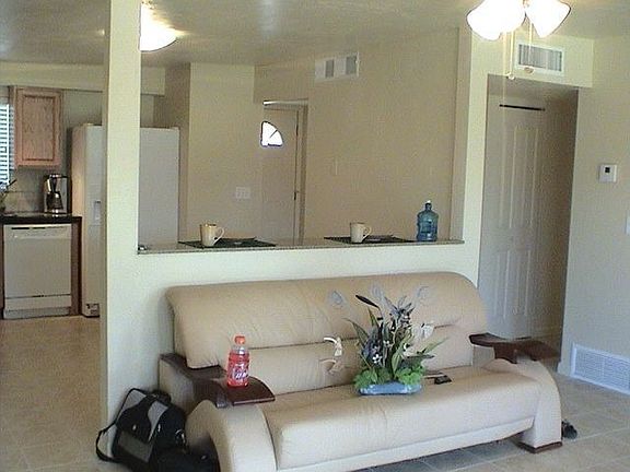 Living room is open to kitchen 