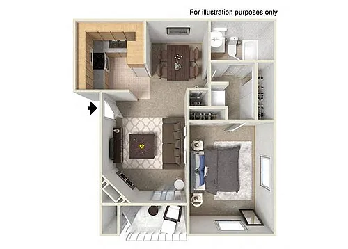 Floor plan La Paloma