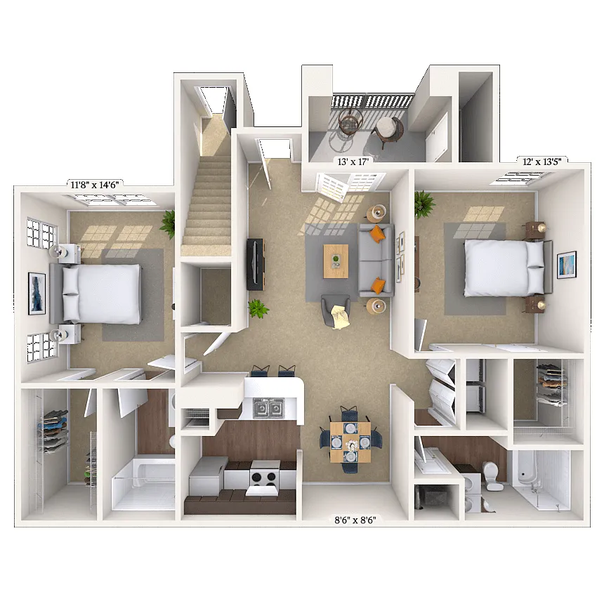 Floor plan B1