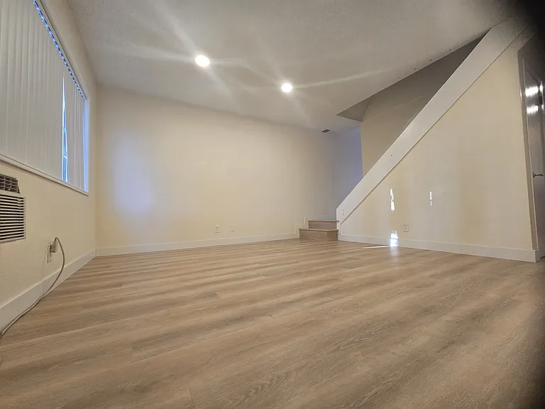 New plank flooring throughout