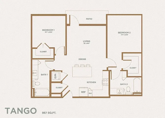 Floor plan Tango *Newly Priced*