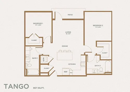 Floor plan Tango *Newly Priced*