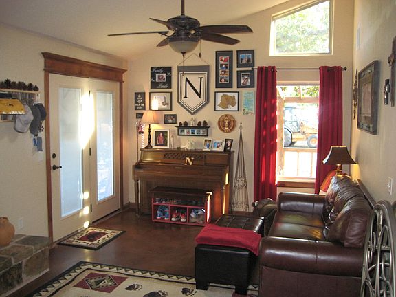 Living room with lots of natural light