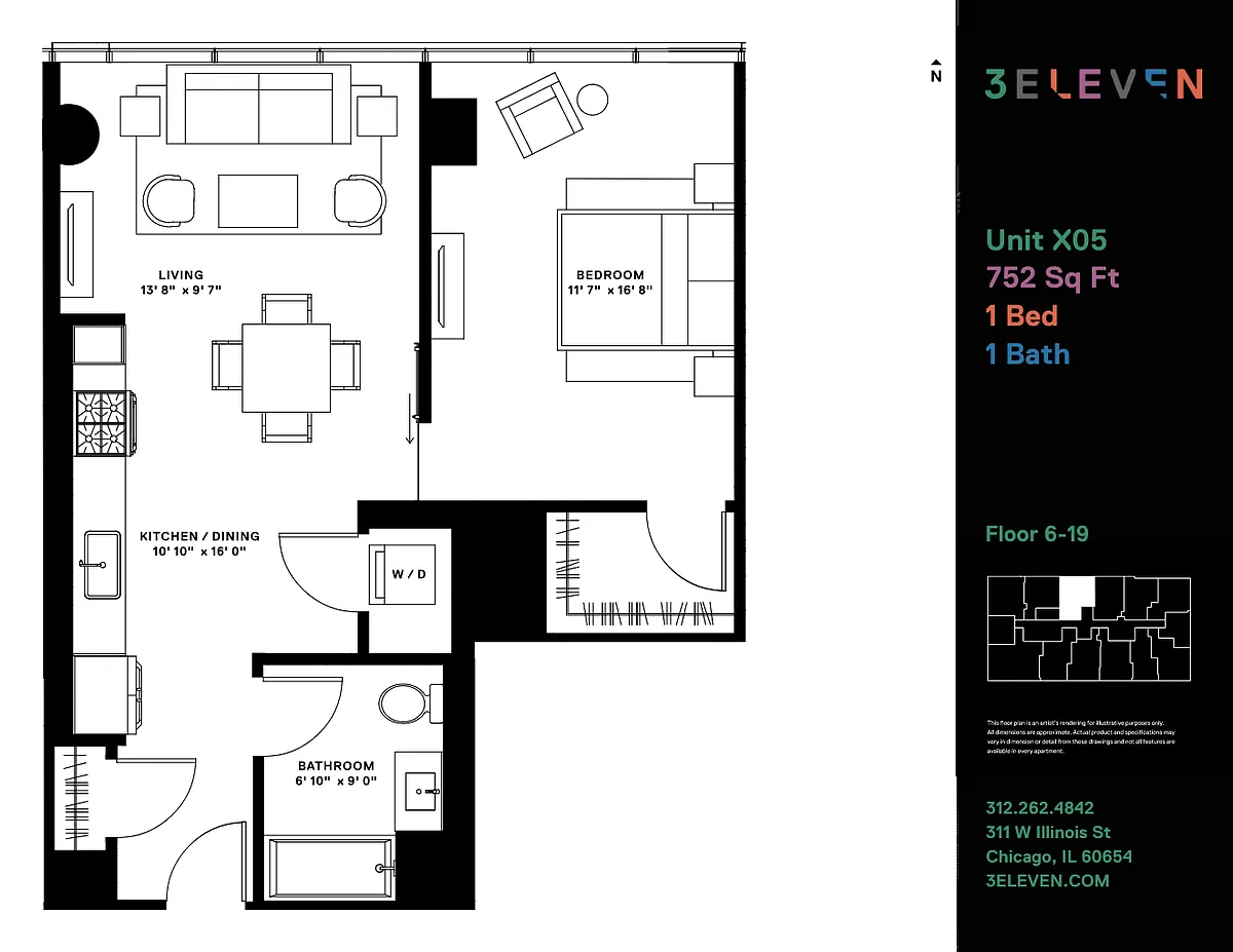 Floor plan 1305