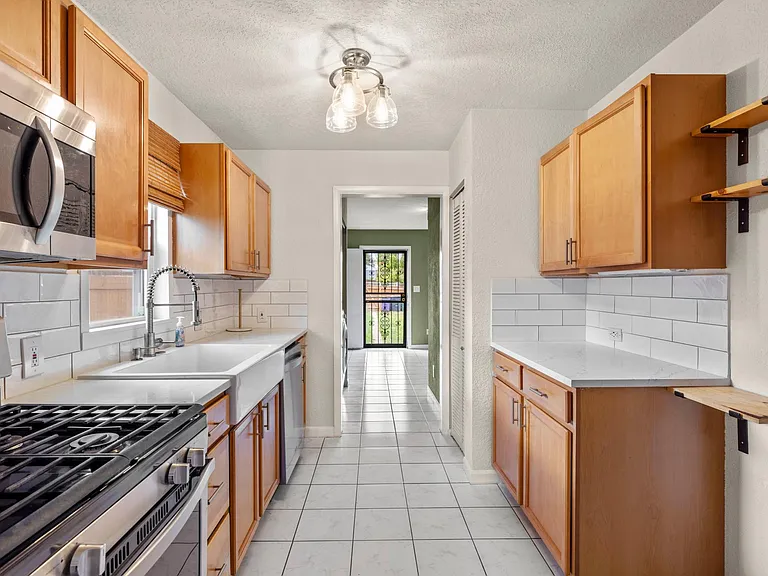 microwave not included
