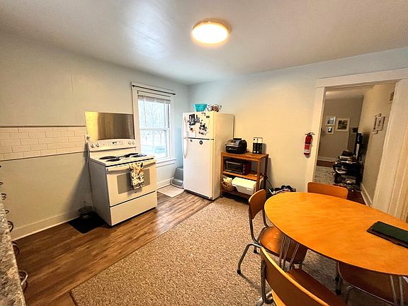 Kitchen from entry towards living