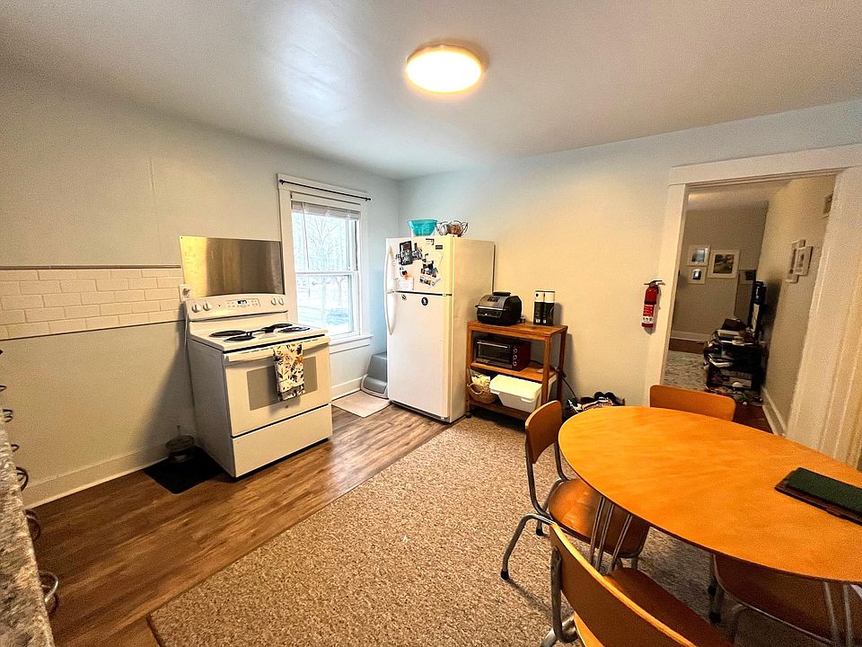 Kitchen from entry towards living