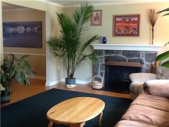 Large Living Rm with fireplace