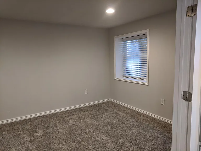 Basement bedroom