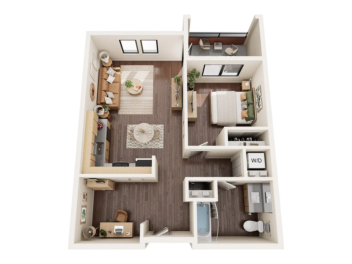 Floor plan B1