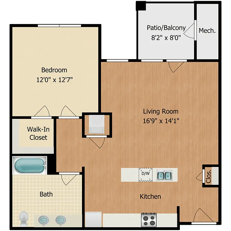Floor plan Maple