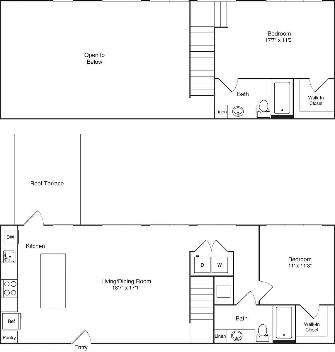 Floor plan B11L