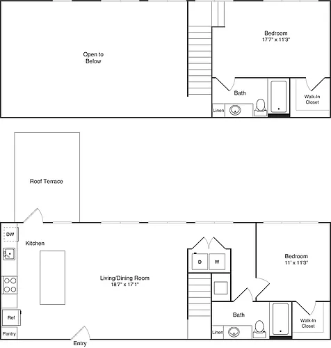 Floor plan B11L