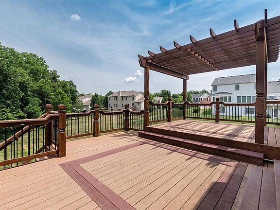 Stunning trex composite deck to overlook your incredible backyard!!
