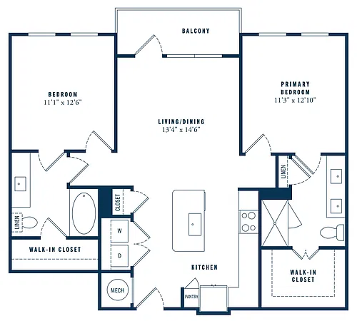 Floor plan B2