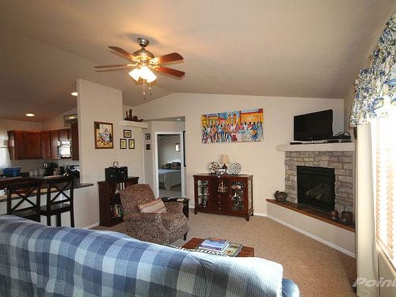 Living Room with Gas Fireplace