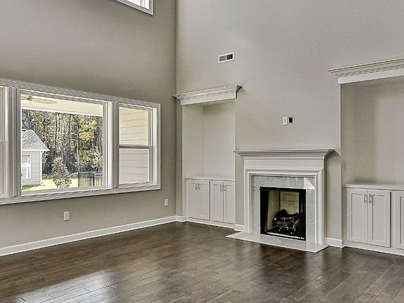 Family Room with fireplace example image