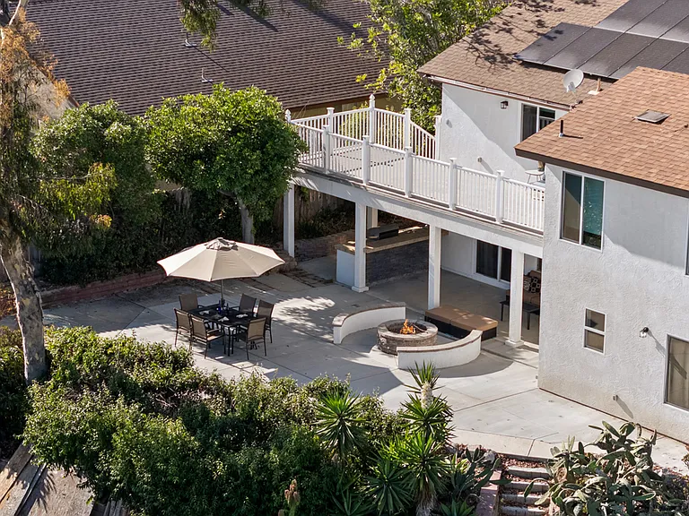 Roomy spaces in the property