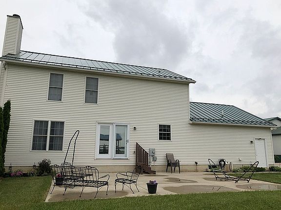 Rear of home