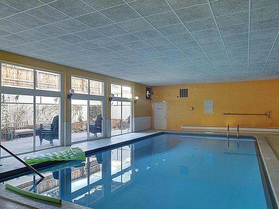 Heated pool open all year.