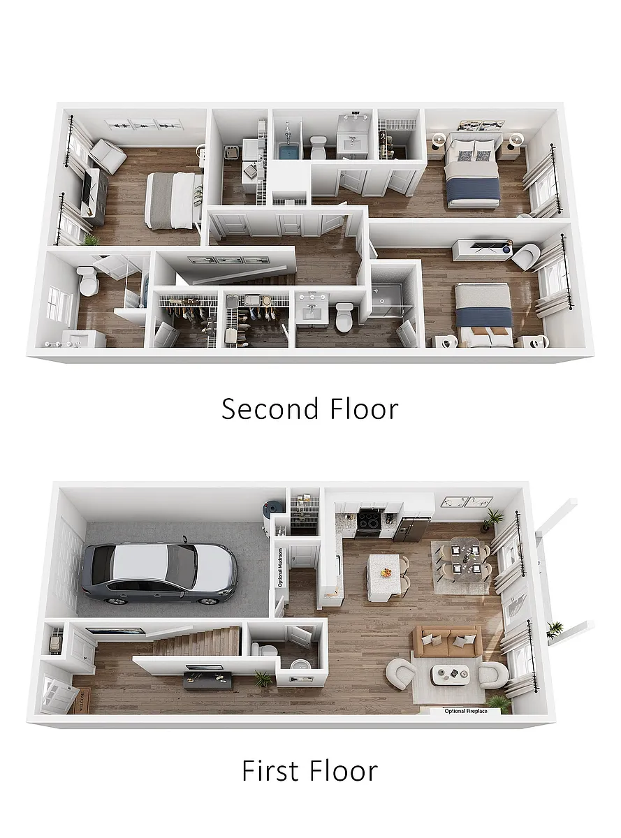 Floor plan Milledge