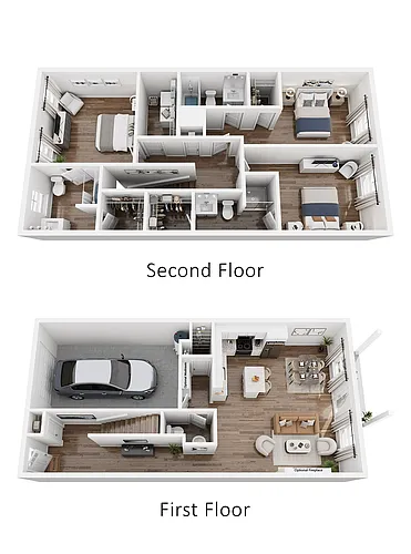 Floor plan Milledge