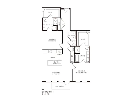 Floor plan B31
