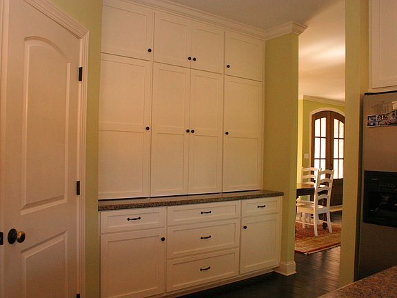 Pantry and plenty of storage