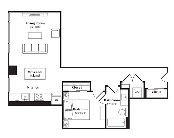 Floor plan A13U