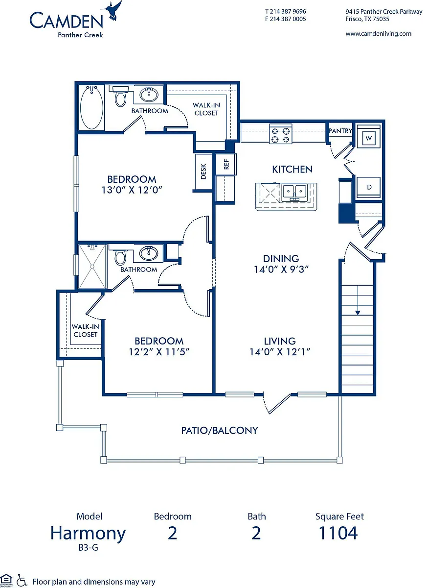 Floor plan Harmony