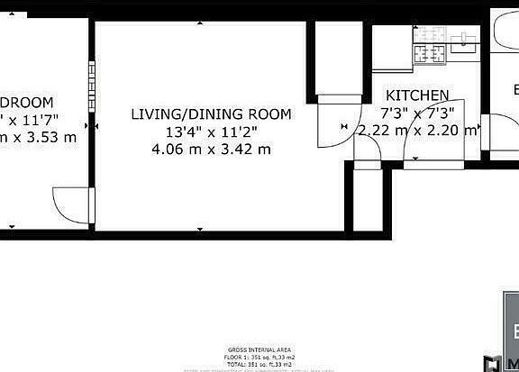 2nd image of 538 W 47th St APT 1A