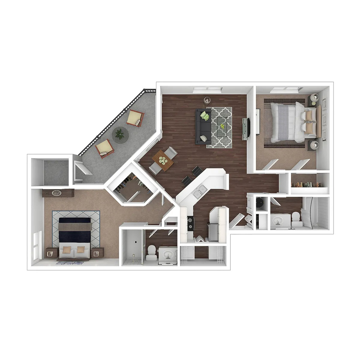 Floor plan B2