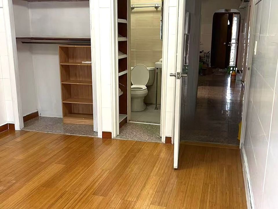Bedroom 1 with closet and private bathroom