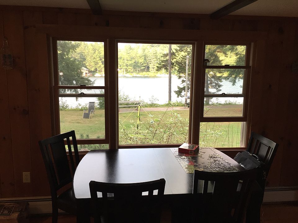 View of Lake Sunapee from dining area.