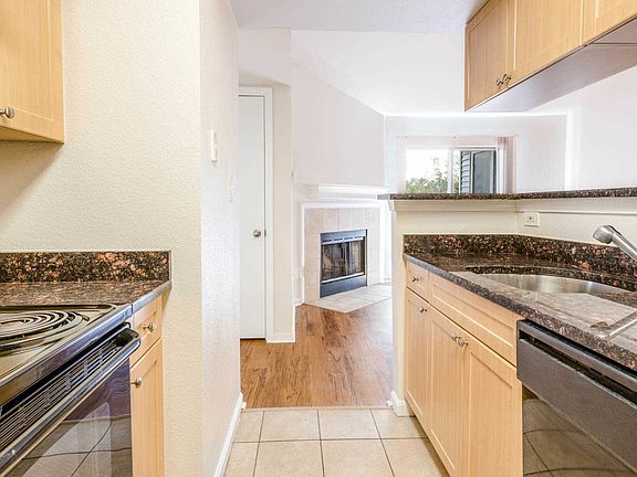 Kitchen with Granite Countertops