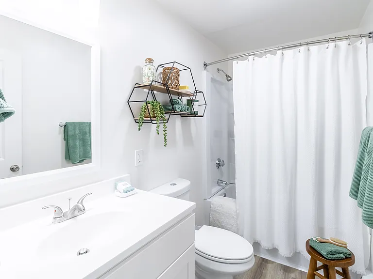 Model Unit Bathroom