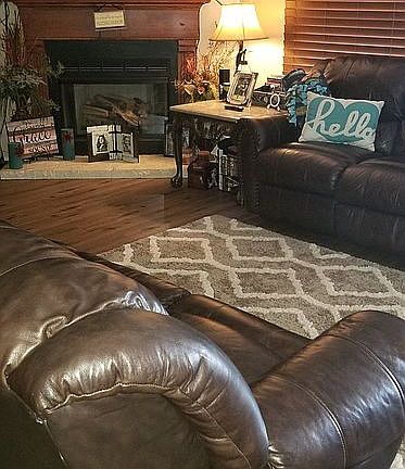 Living room flooring